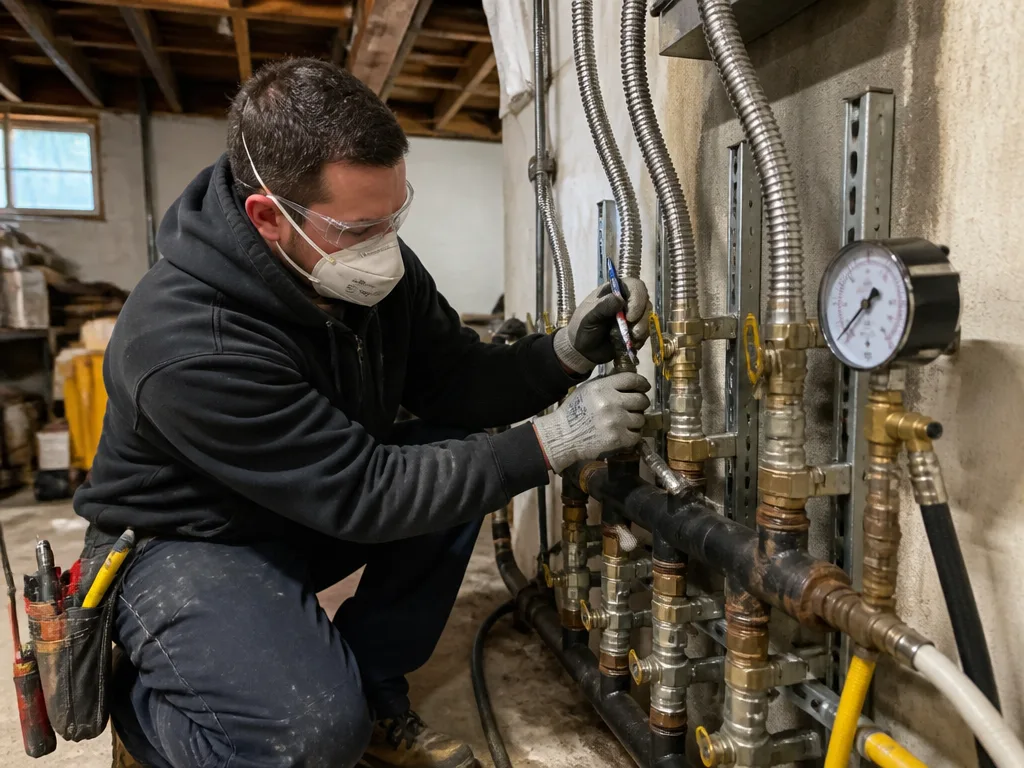 Gas Line Repair